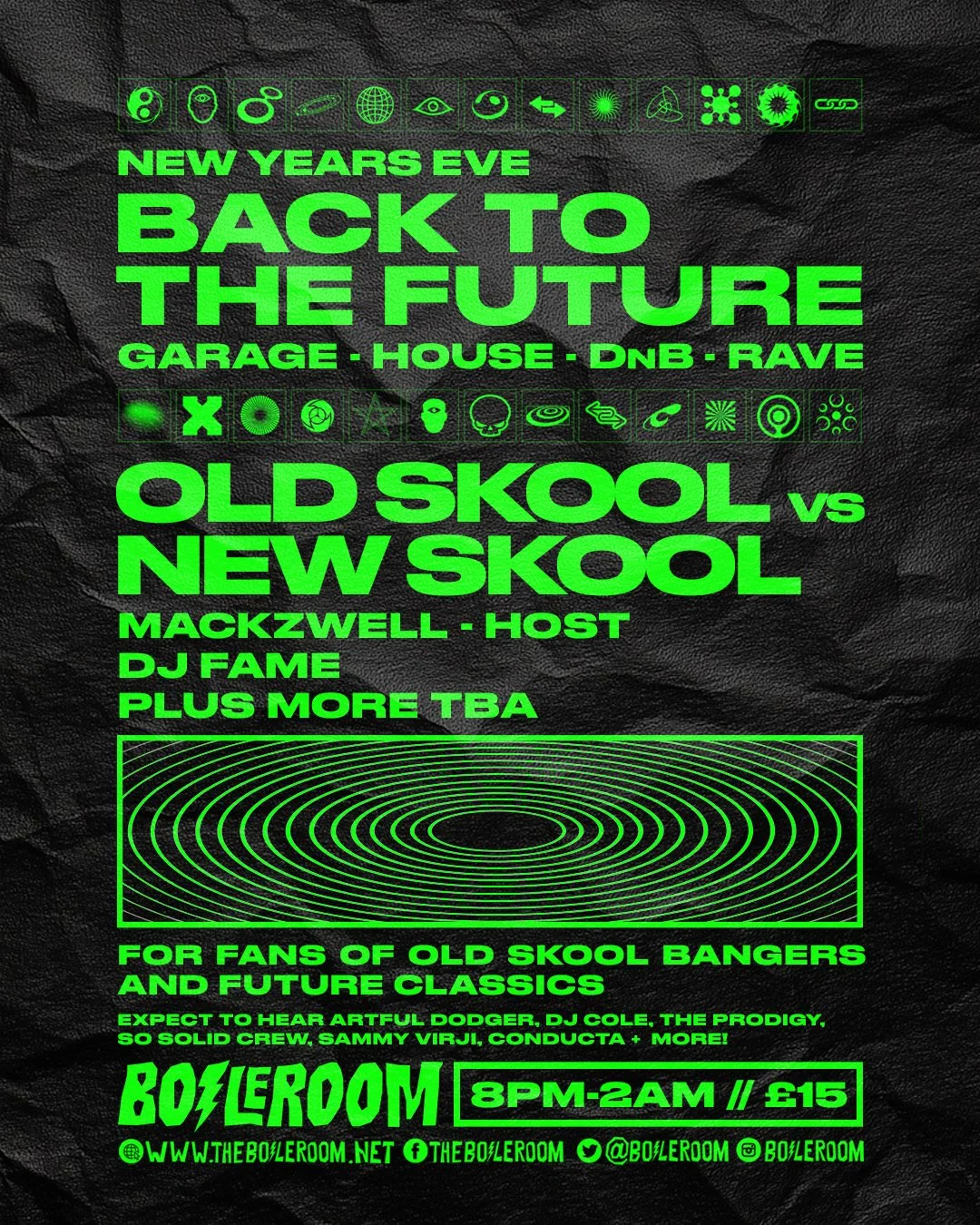 NYE: 'Back to the Future' Old Skool vs New Skool