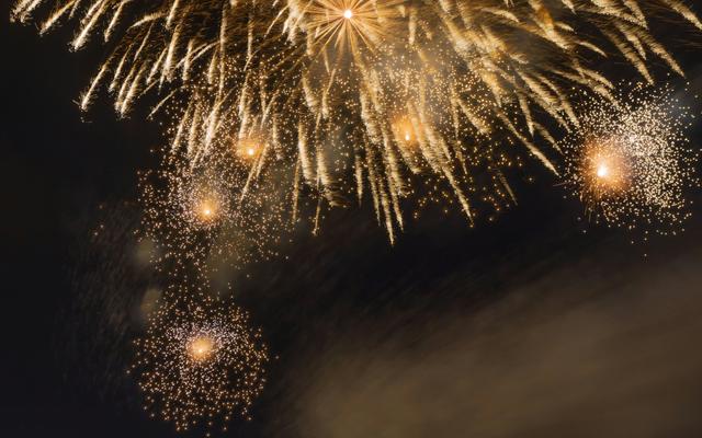 Hertfordshire Firework Show at Brocket Hall
