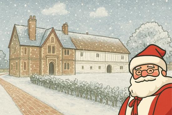 Stories with Santa at Llanthony Priory