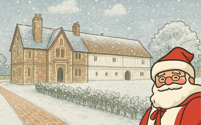 Stories with Santa at Llanthony Priory