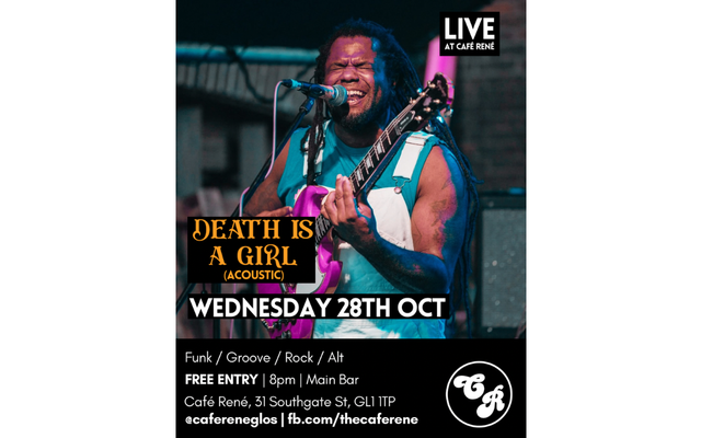 Death Is A Girl Live at Café René