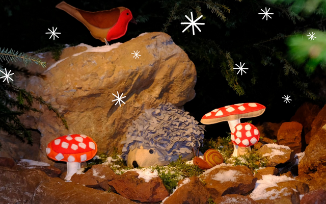 The Festive Forest at Clearwell Caves